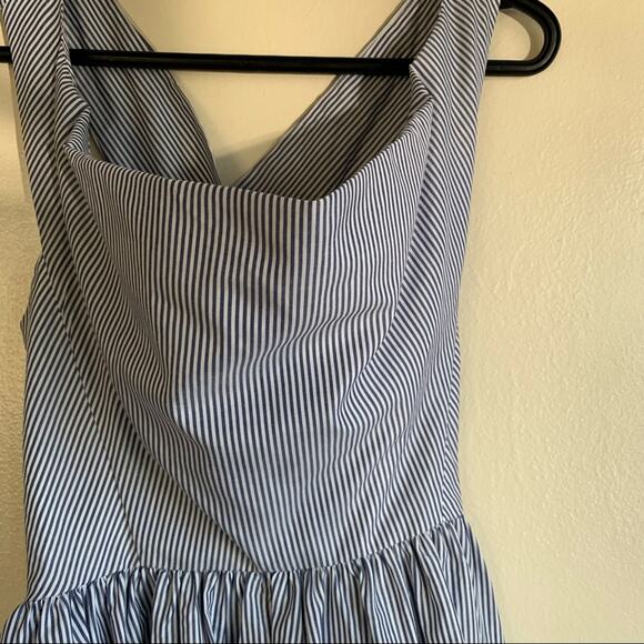 ASOS Black and White Striped Mini Dress - Picture 3 of 8